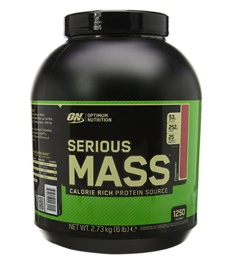 Optimum Nutrition Serious Mass 6 lb/2.72 kg Chocolate